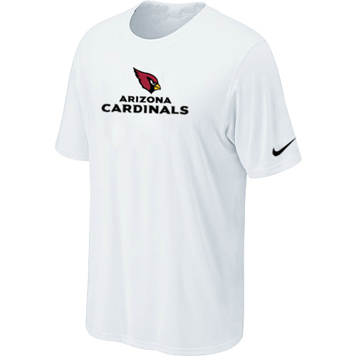 Nike Arizona Cardinals Authentic Logo NFL T-Shirt - White